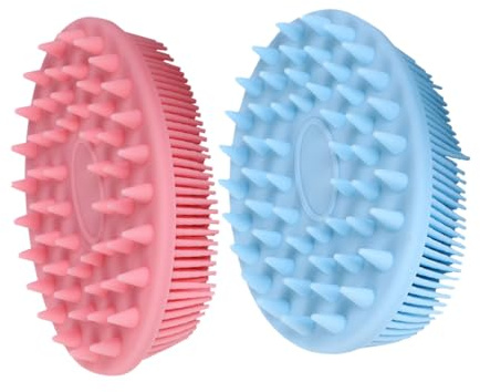 Toyvian Kopfhautmassagegerät Mit Silikon-shampoo-bürste Haarreiniger Und Multifunktionaler Massage Für Junge Mädchen Und Erwachsene