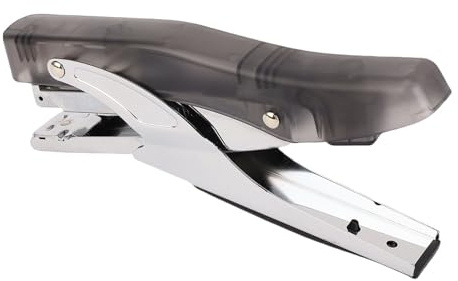 Cocoarm Handtacker, Robustes Heftgerät aus Metall für 20 Blatt, Weit Geöffnetes Design für den Einsatz Im Büro und in der Fabrik