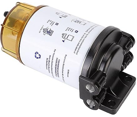 MasYosh Wasserabscheider für Boots- und Außenbordmotoren, Messingkopffilterkern mit 11/16-Zoll-Gewinde, Ersetzt OE-Nummer 35 60494 1 für