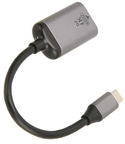 RASTKY Type C to DisplayPort Adapter 4K 60Hz Portable USB C to Mini Cable for PC TV VR Monitor