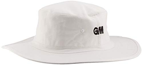 Gunn & Moore GM Panama Cricket Hat White Large
