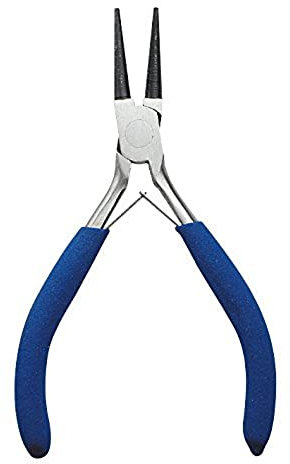 Brüder-Mannesmann Elektronik: Round-Nose Pliers 120 mm, 1 Piece, M10805.