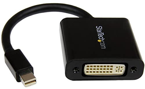 StarTech.com Adattatore da Mini DisplayPort a DVI, Convertitore da Mini DP a DVI-D 1080p, Da mDP o Thunderbolt 1/2 Mac/PC a Monitor DVI, Dongle Compatto da mDP 1.2 a DVI Single-Link (MDP2DVI3)