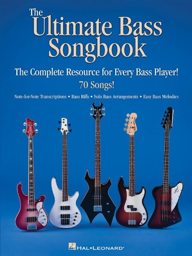The Ultimate Bass Songbook. Noten für Akkorde Gitarre Bass, Gitarre Bass