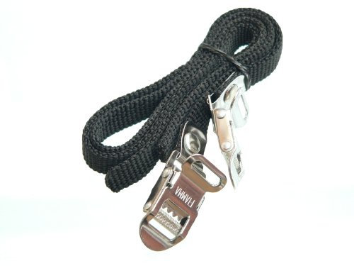 Fiamma bike rack fixing straps available in red & black (Black)