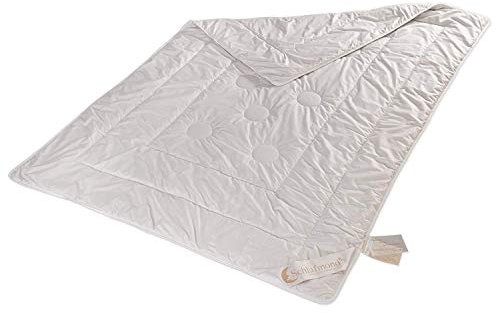 Schlafmond Der kleine Prinz Naturfaser Allergiker Winter Bettdecke 155x200 cm - Winterdecke 155x200 für weichen Schlafkomfort - Allergiker Bettdecke aus Baumwolle - Made in Germany