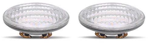 PAR36 LED 12 Watt Light Bulb Outdoor Garden Landscape Lighting Low Voltage 12V AC DC AR111 G53 Spot Lighting Accenture IP65 Flood Lamp 3000k Warm White 12 Volt Indoor Olympic Pool Lights Value 2 Pack