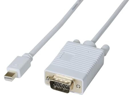 Exc 128216 Mini DisplayPort 1.1 vers VGA Câble Adaptateur – Blanc