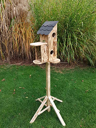 Garten und Holztrends Eichhörnchenfutterhaus-Eichhörnchen-Eichhörnchenhaus-Kobel-Eichhörnchenhaus-Eichhörnchenkobel