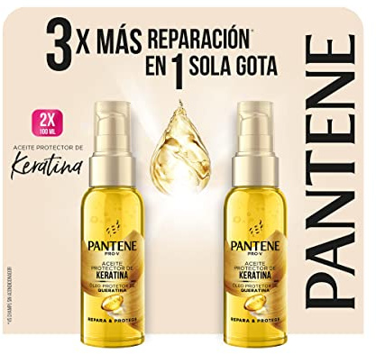Pantene Pro-V Repair & Protect Keratin-Haaröl mit Vitamin E, 2 x 100 ml