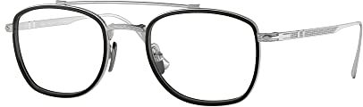 Brille Persol PO 5005 VT 8006 silber-schwarz, Mehrfarbig