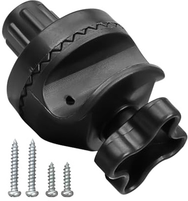 Outdoor Porch Patio Swings Plastic Fittings to Attach Canopy Frame to Swing Frame, 1 Pack