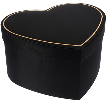 VILLCASE Herzförmige Aufbewahrungsbox Für Blumenarrangements Mit Deckel Für Hochzeiten Und Dekorationen Langlebig Und Vielseitig Einsetzbar Geeignet Für Süßigkeiten Schmuck Und