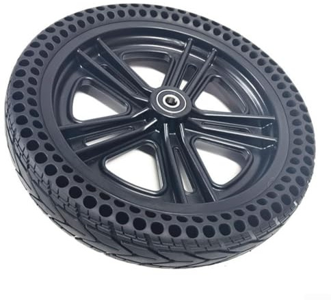 ZYWUOY Vorderräder für Rollstuhl, 30,5 cm (12 Zoll) für Elektro-Rollstuhl, feste Reifen, verbesserte Griffigkeit, verschleißfest