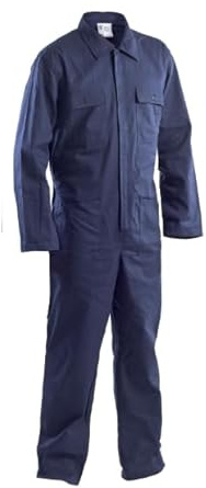 TUTE INTERA DA LAVORO UOMO IN COTONE 100% MASSAUA (BLU, 52)