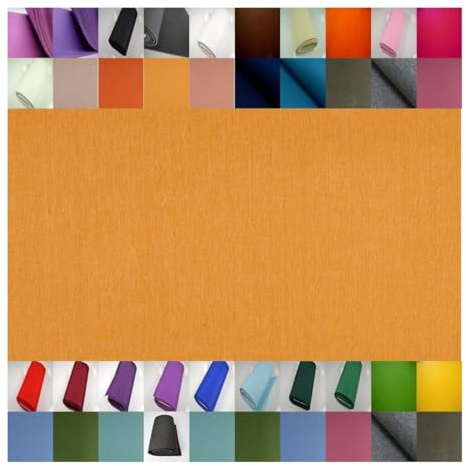 Fabrics-City Goldgelb Bastelfilz Filz Stoff -5mm- für DIY, Dekoration, Kinder, Bastelprojekte, Dekor, Geschenkideen, Filzkunst, Handarbeit, kreative Gestaltung, Filzmaterial, 5357