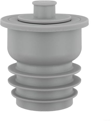 Entgoinggo Drain Stopper Pipe, Seal Washer Drain Hose, Silicone Seal Strainer Drain Pipe, Seal for RING Silicone Drain Cover, Washing Machine Drain Pipe Floor Drain(L)