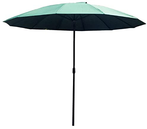 HUIBBGO Parasol de Jardin, Parasol de Piscine, Parasol de Plage pour extérieur, Parasol de terrasse Portable Commercial autoportant et Robuste, Facile à Mettre
