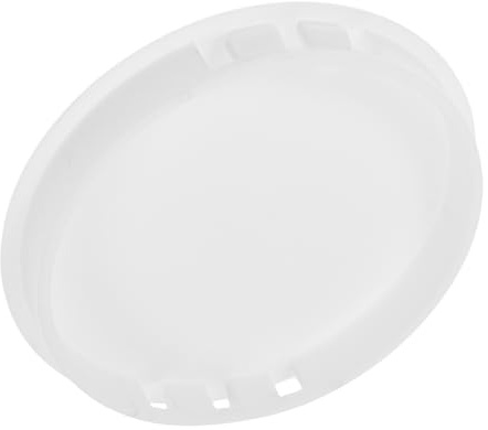 Amosfun Cubierta del tubo de cubierta del resorte tapa para agujero de chimenea cubierta de tubo de chimenea tapa de plástico enchufe de chimenea tapa de techo redonda el plastico