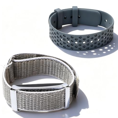 Plyisty Pulsera Inteligente, Monitor De Actividad Y Fitness Portátil, Seguimiento del Sueño Las 24 H, 127 Modos Deportivos, Pulsera Inteligente para Hombres Mujeres, 2 Correas Reloj (Silver)
