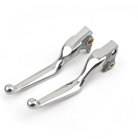 Freno de Mano de Motocicleta Juego de manetas Freno y Embrague para Harley para Sportster Iron XL XR 883 1200 XVC XL883 XL883N (2004-2023)(Prata)