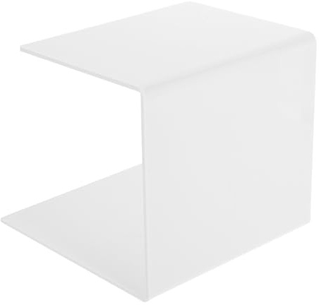 HAKIDZEL Supporto per Extension Ciglia Bianco in Plastico, Organizer Minimalista per Operazioni di Grafting Design Elegante per Spazi di Lavoro Professionali