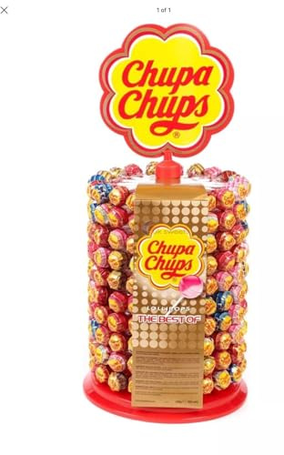 Chupa Chups Ruota Lecca Lecca, Lollipop Gusti Assortiti, 200 Lollipop Monopezzo, Multigusto