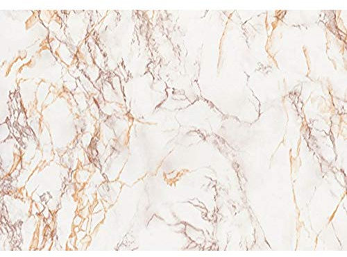 d-c-fix vinyl wrap Cortes brown marble effect 45 cm x 2 m - sticky back plastic roll for furniture, kitchen & cupboards - contact paper sticker self adhesive film