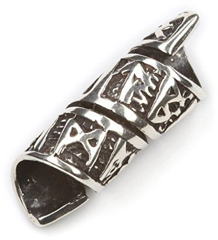 Drachensilber Bartschmuck Bartperle Runen Wikinger Schmuck Silber Haarperle Haarschmuck 925 Silber Silberschmuck Männer Damen