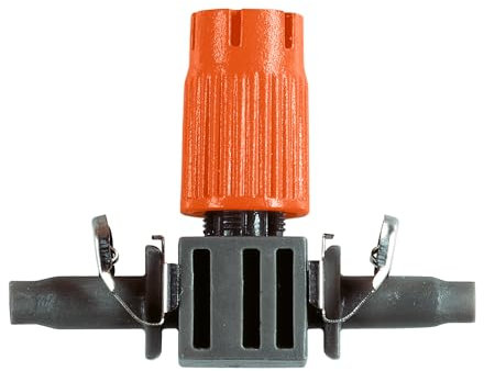 Gardena Micro-Drip-System Kleinflächendüse: Sprühdüse mit Quick & Easy-Verbindungstechnik, regelbare Reichweite 10-40 cm, 10 Stück (8321-20)