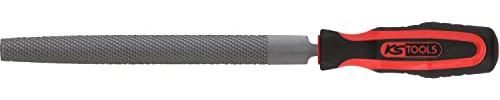KS Tools 157.0107 Lime demi-ronde demi-douce 300 mm | Lime demi-ronde demi-douce emmanchée, L.300 mm