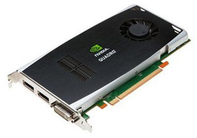 Hewlett-Packard Quadro FX1800 - Tarjeta gráfica NVIDIA (PCI-e, Memoria RAM GDDR3 de 768 MB, 1 Unidad GPU)