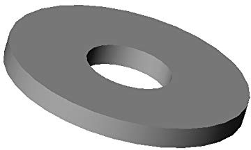 ajile - 20 Stücke - Breit Unterlegscheibe M10 | PA6.6 Polyamid Plastik Nylon - Isolierend