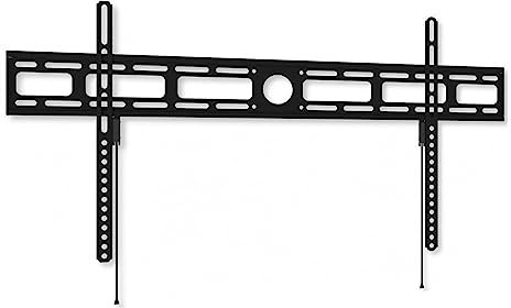 Techly 022656 Supporto a Muro per TV LED LCD 42-80 Ultra Slim Fisso H400mm Nero