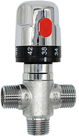 OEM Systems Company - Miscelatore termostatico, valvola per rubinetto doccia e vasca da bagno