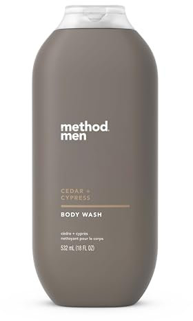 Method Men Body Wash Cedar Cypress 18 fl oz 532 ml