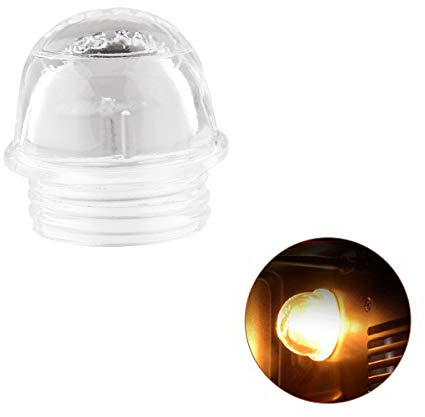 FanciBuy - Copertura in vetro per lampadina da forno, diametro 33 mm x altezza 40 mm, adatto per Bosch, Baumatic, Smeg, Belling, Cannon
