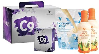 Forever Living C9 Aloe Pfirsiche, Vanille, natürlicher Gewichtsverlust