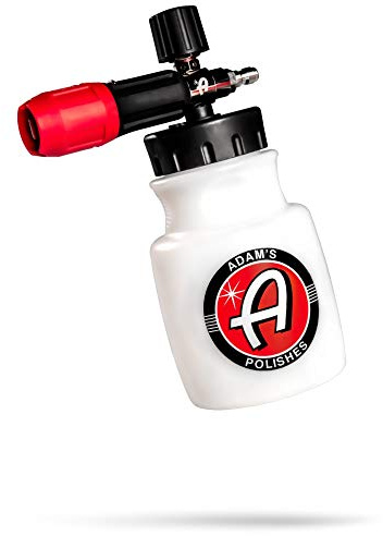 Adam's Polishes Premium Foam Cannon - Soap Sprayer for Car Wash | Sprayer Cannister for Pressure Washer 1/4 Quick Disconnect