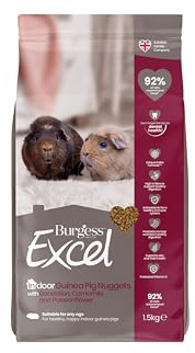 Burgess Excel Indoor Pellets för marsvin, 1,5 kg