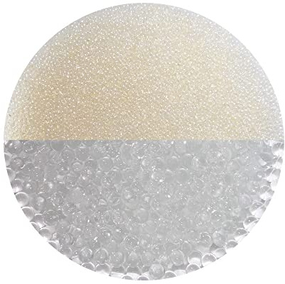 trendfinding 250 g de Cristal granulado Puro, tamaño de Grano 1,5 – 2 mm, decoración para Flores y Plantas, Muy productivo, versátil