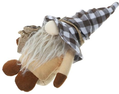 GOOHOCHY Kaffeezwerg Plüsch GNOME Deko Tisch Kaffeezwerge Plüsch Kleine Kleiner Weihnachtskaffeezwerg