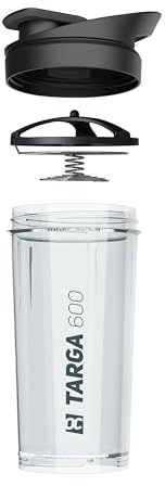 ROCKITZ Protein Shaker 500ml mit einzigartigem Konzept - dicht + leichte Reinigung + Protein Mischfeder = perfekt cremige Shakes ohne Klumpen – Premium Fitness Shaker Proteinshake
