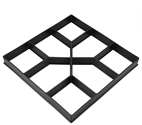 Sculptureplies, Pflastersteinform, Betonform für Trittsteine, für Garten, Rasen, Gehweg