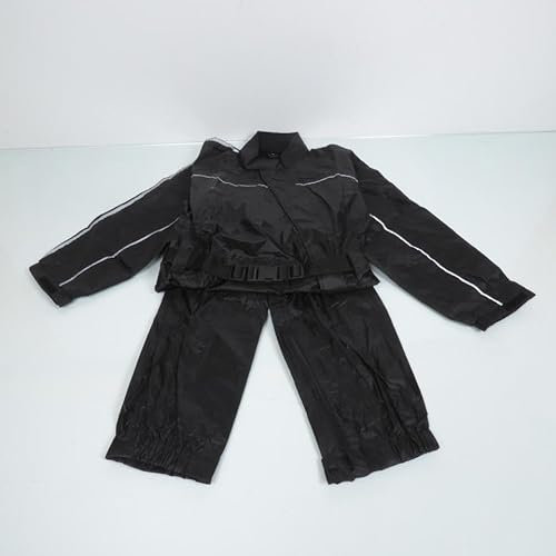 Nexone Combinaison de pluie compatible avec moto homme/femme Taille M noire/gris