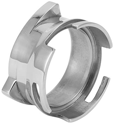 ENTONNOIR DOSEUR À CAFÉ EN ACIER INOXYDABLE LIEN EFFICACE ENTONNOIR DOSEUR ROTATIF 54MM CAFE