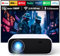 2025 Neues Hochleistungsbeamer, unterstützt Switch und PS5 ohne Verzögerung, Beamer mit WiFi und Bluetooth, 20000 Lumen 4K-Unterstützung, Full HD 1080P Auflösung, （Hochhelligkeitsversion）