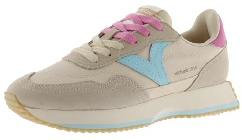 victoria Zapatillas Cosmos 1134117 | Multicolor Nylon & Piezas Serraje Al Tono & Suela Sierra para Mujer