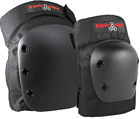 Triple 8 Knie und Ellenbogenschoner Street 2 Pack, Schwarz, M, 1361000013