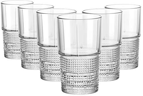 Bormioli Rocco Verres Highball Bartender Novecento - 405 ml - Paquet de 6